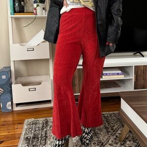 Aerie Corduroy Flare Sweatpants